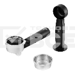 Кофеварка рожковая Kitfort KT-753 черный/нержавеющая сталь, молотый, 1 л, 850 Вт, 15 Бар, фото3