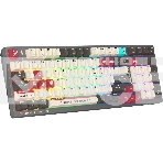 Клавиатура A4Tech Bloody WS98 Pixels Red беспроводная USB, Bluetooth/Радиоканал темно-серый/белый, фото5