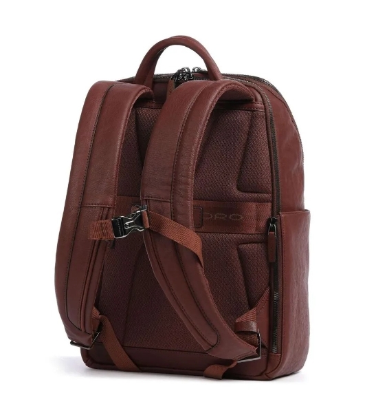 Рюкзак мужской Piquadro Black Square CA6501B3/CU, кожа, табачный