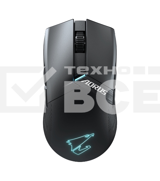 Мышь беспроводная/проводная Gigabyte GM-AORUS M6 черный, 26000 dpi, радиоканал, USB, кнопки - 8