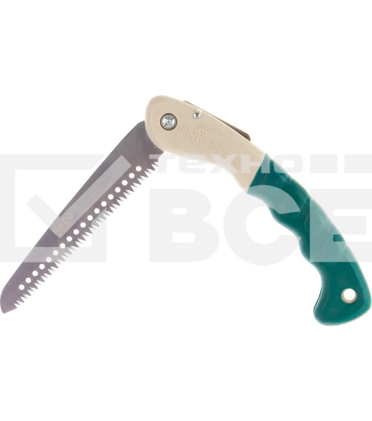 Кусторезы, Секаторы, Сучкорезы Пила садовая RACO складная 185/420 мм 4216-53/313C