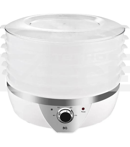 Сушилка для овощей и фруктов BQ FD1002 Белый-стальной
