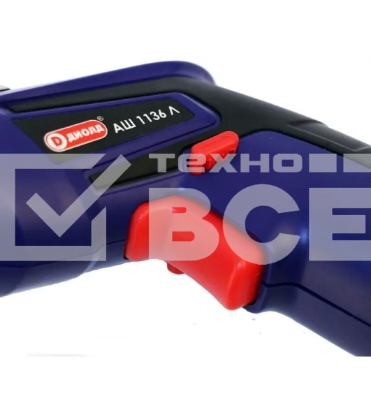 Отвертка аккумуляторная Диолд АШ-1136 Л аккум. патрон:Шестигранник 6.35 мм (1/4) (кейс в комплекте) (10021021)