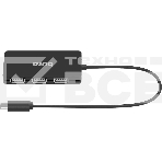 Разветвитель USB Buro BPH-C-1730 4порт. черный, фото2