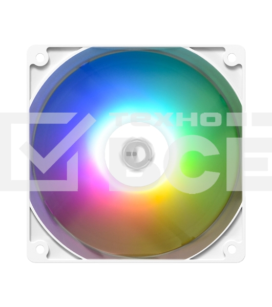 Вентилятор ID-Cooling XF-120-ARGB-W белый 120мм 1500rpm 30.5db 4-pin
