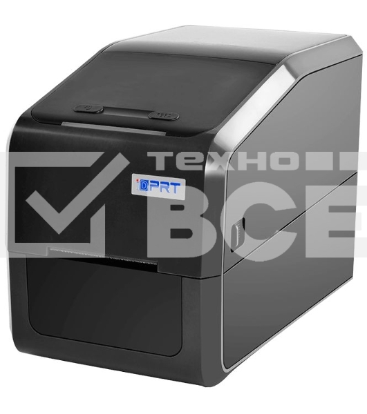 Принтер этикеток термотрансферный IDPRT iE2X 203 dpi, 203 мм/сек, Bluetooth, Ethernet, USB, USB Host, чёрный