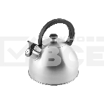 Чайник для плиты со свистком MALLONY Opera 2,5 л, матовый, из нерж стали (005179), фото2