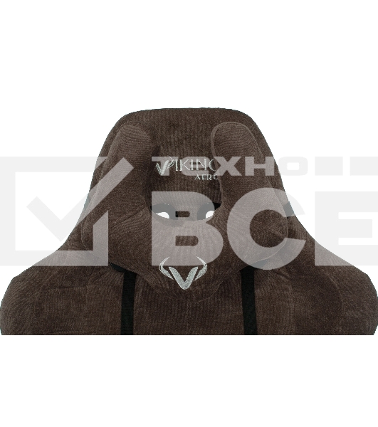 Кресло игровое Бюрократ VIKING KNIGHT LT10 FABRIC коричневый крестовина металл/пластик
