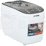 Хлебопечка Centek CT-1415 (бел/сталь) 1500 г БОЛЬШОЙ ОБЪЕМ, 860Вт, 15 программ, таймер, LCD, окошко, фото3