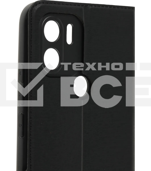 Чехол (флип-кейс) BoraSCO для Xiaomi Poco C51 Book Case черный (72199)
