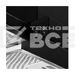 Встраиваемая вытяжка Kuppersberg SLIMTURBO 60 B, 60 см, отвод/рециркуляция, 1500 м3/час, механическое управление, 3 скорости, освещение 2х2 Вт, металлические жироулавливающие фильтры, угольный фильтр KF-ES (опция), 63.4 дБ, обратный клапан, шхвхг:55.2x25., фото3