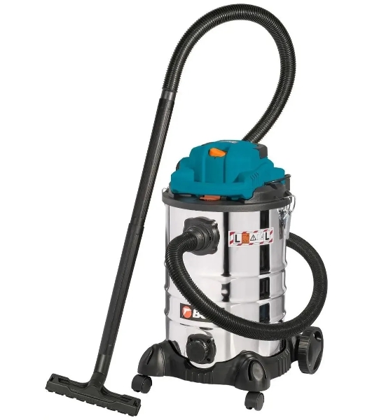 Строительный пылесос Bort BSS-1230-Duo 1200Вт (уборка: сухая/влажная) синий