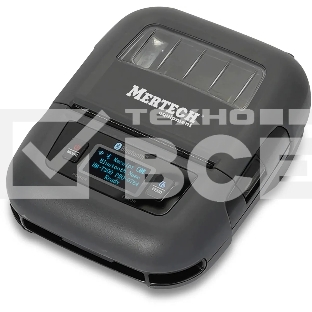 Термопринтер Mertech ALPHA (4596) 203dpi 80мм/с/USB/Wi-Fi/BT для печ.накл. серый