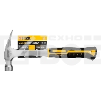 Молоток-гвоздодер Denzel 350 г, цельнометаллический, двухкомпонентная рукоятка, фото8