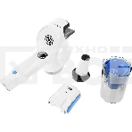 Пылесос вертикальный Coolfort CF-3006 белый/голубой, питание от аккумулятора, 130 вт, уборка сухая, пылесборник 0.5 л, работа от АКБ max 30 мин., фото9