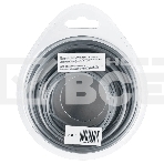 Леска для триммера Denzel армированная алюминием квадратная, 2,0мм х 15м, блистер ALUFLEX, фото3