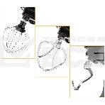 Миксер планетарный Hyundai HYM-S5461 1200 Вт, черный, фото9