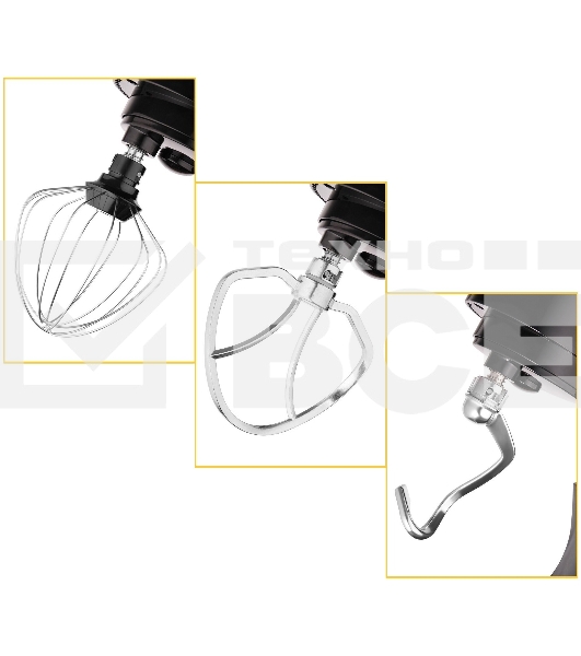 Миксер планетарный Hyundai HYM-S5461 1200 Вт, черный