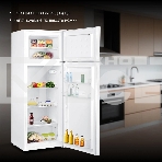 Холодильник Hyundai CT2551WT белый двухкамерный 166/40л морозилка сверху, фото26