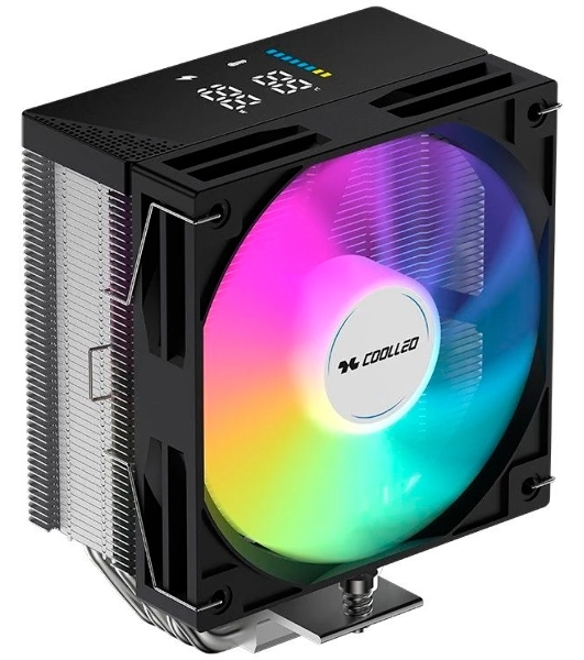 Вентилятор для процессора Coolleo CPU Cooler Etian CL-P50i-DIG-ARGB Intel: LGA 115X/1200/1700/1851 AMD: AM4/AM5 235W TDP