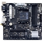 Материнская плата Biostar B550MX/E PRO, AM4, AMD B550, 4xDDR4, 4xSATA, 2xM.2, 1xPCIe 4.0 x16, 1xPCIe 3.0 x4, 1xDVI-D, 1xHDMI, 1xVGA, 1x1Gb LAN, 4xUSB-A 5Gbps, 2xUSB-A 2.0, 1xCOM, 3x3.5 мм, 7.1, mATX, фото 1
