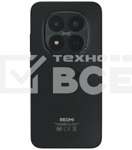 Смартфон Redmi Note 15 Pro 5G 8/512Gb, черный