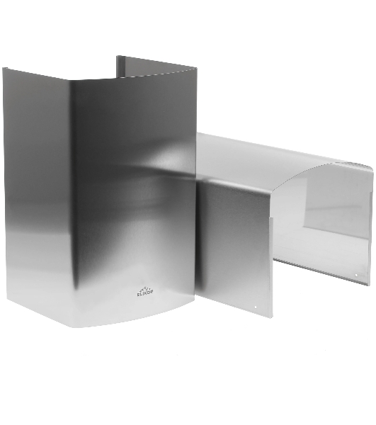 Вытяжка каминная Elikor Аметист 90Н-650-К3Д серебристый, 90 см, 650 куб. м/ч, 54 дБ