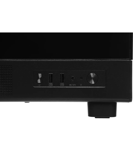 Корпус ACCORD ACC-ZM3B Black, Mini-Tower, чёрный, 1 x 120 мм