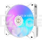 Вентилятор для корпуса Alseye i12W белый, 120 мм, 1800 об/мин, 33.2 дБ, 4 pin, фото4
