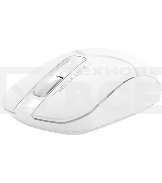 Мышь беспроводная A4Tech Fstyler FB12S белый, 1200 dpi, радиоканал, Bluetooth, USB, кнопки - 2