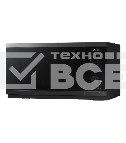 Микроволновая печь Samsung с грилем, MW4000D, 23 л, черная нержавеющая сталь