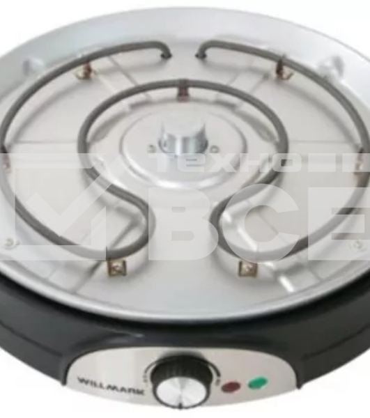 Блинница Willmark WCM-1237 (1500Вт, диаметр 37см, антипригарная поверхность,  регулятор темп.)