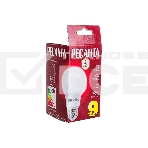 Лампа светодиодная Ресанта LL-R-A60-9W-230-3K-E27 груша, 9 Вт, тепл., Е27, фото2
