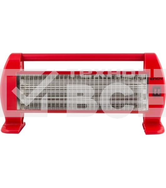 Обогреватель кварцевый Engy QH-1500S, красный, 1500 Вт, 15 м2