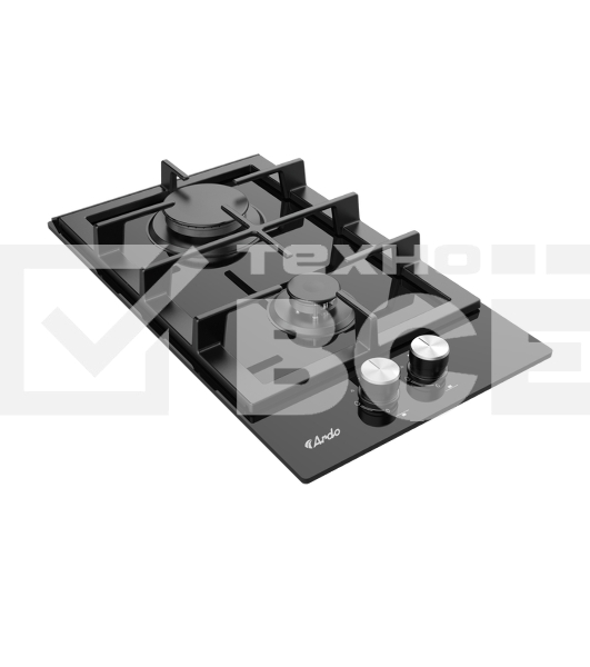 Газовая варочная панель ARDO GH32GCB2 черный
