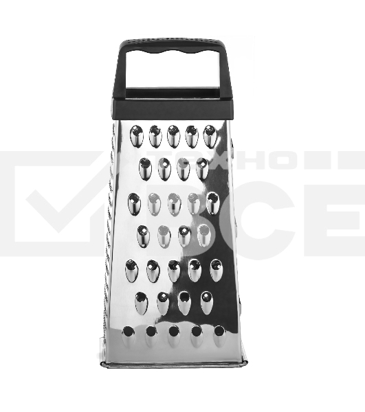 Терка LARA LR07-50 4 поверхности, высота 20 см, нерж. сталь, ручка