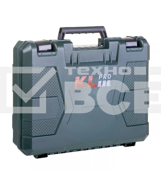 Профессиональный шуруповерт аккумуляторный Klpro KLNM18-20 (18В, Li-ion-2шт, 2.0А·ч, 40Нм, 2 скорости, подсветка, магнитная бита,З/У,в кейсе)