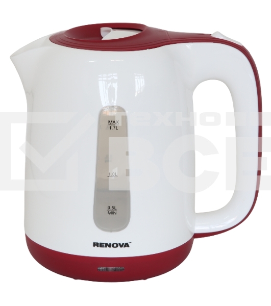 Чайник электрический Renova KT17P-01R Пластик