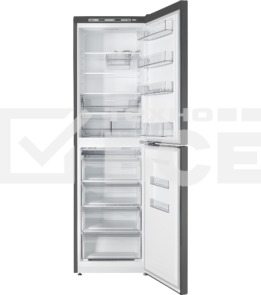 Холодильник Atlant ХМ 6625-159 черный двухкамерный 205/159л морозилка снизу