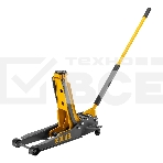 Домкрат гидравлический подкатной Denzel 3 т, 85-610 мм, быстрый подъем, низ. подхват, проф, SUV 51271, фото 1