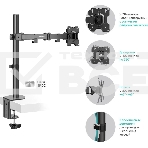 Кронштейн ONKRON D121E для монитора 13'-32' настольный, черный, фото9
