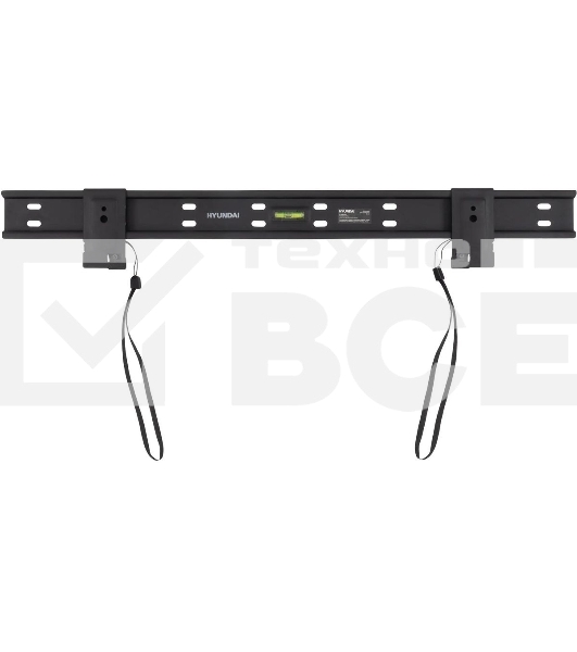 Кронштейн для телевизора Hyundai SL-X2 черный 37'-75' макс.50кг настенный фиксированный