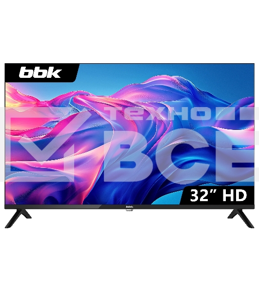 Телевизор BBK 32' 32LEM-1075/TS2C (B) черный DLED HD 60Hz