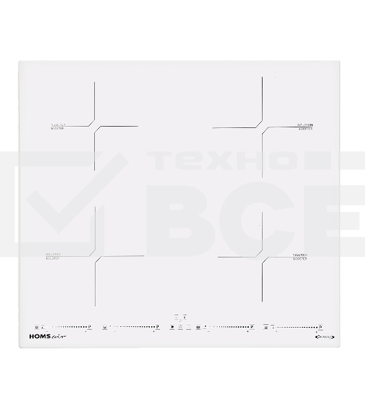 Индукционная варочная панель HOMSair HIC64SWH Inverter
