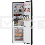 Холодильник Candy CFN6200B черный двухкамерный 243/91л морозилка снизу, No Frost, фото4