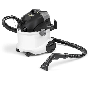 Пылесос моющий Karcher SE 5 Car белый/черный, 1000 Вт, уборка влажная/сухая, пылесборник мешок/контейнер 4 л (в компл.:1мешок)