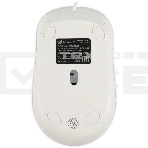 Мышь проводная Oklick 310M белый/серый, 2400 dpi, USB, кнопки - 4, фото4