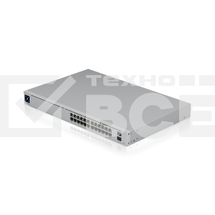 Коммутатор 24PORT 1000M 2SFP POE USW-PRO-24-POE UBIQUITI