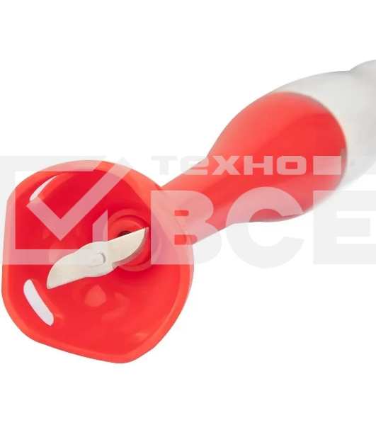 Блендер погружной Blackton Bt HB400P White-Red. Мощность 400 Вт, Режим ТУРБО