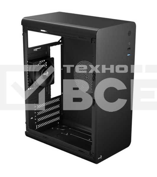 Корпус Aerocool  / Formula CS-110-S-BK-v1 (mATX, 0.7mm, USB3.0 x1, USB2.0 x2, 1x 8cm Black Fan)